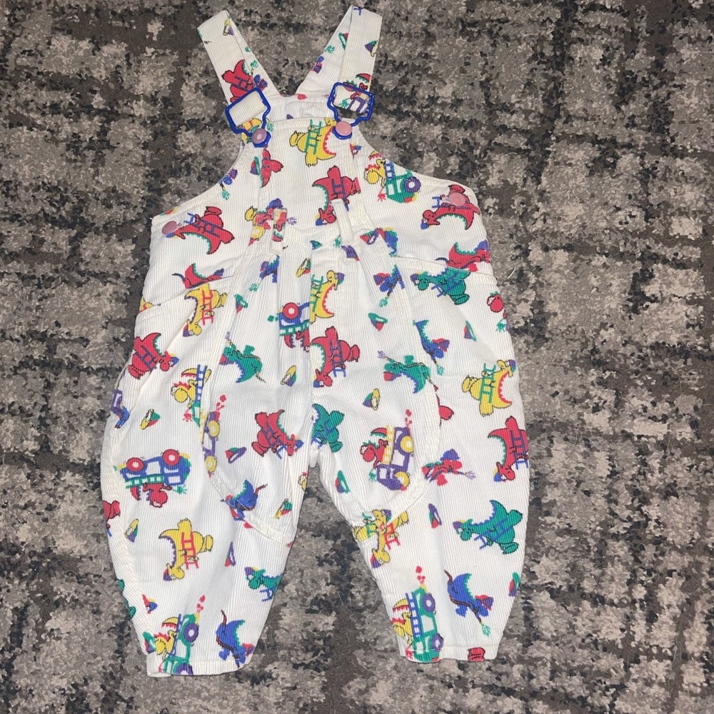 Mine Alone brand corduroy overalls